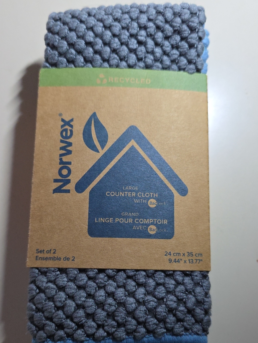 New Norwex Counter Cloth Set-Set Of Two- Size Large.